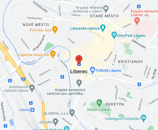 Poloha Doteku Pohody na mapě